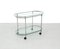 Mid-Century Chrome and Glass Serving Trolley 1