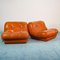 Vintage Modular Leather Sofa Set by Rino Maturi for Nuvolone, 1970s, Set of 5 2