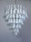 Vintage Murano Glass Chandelier in the Style of Mazzega, 1983 1