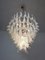 Vintage Murano Glass Chandelier in the Style of Mazzega, 1983, Image 3
