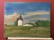 French Impressionist Large Oil Landscape by Claude Benard, 1940s 2