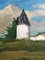 Französische Große Impressionistische Öllandschaft von Claude Benard, 1940er 3