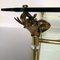 Hollywood Regency Brass & Glass Coffee Table with Elephant Heads, 1940s 2