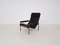 Black Leather Lounge Chair by Rob Parry for Gelderland, the Netherlands, 1960s 1