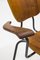 Schwedischer Mid-Century Armlehnstuhl aus Stahlrohr und Teakholz 7