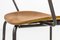 Fauteuil Mid-Century en Acier Tubulaire et Teck, Suède 13