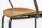 Schwedischer Mid-Century Armlehnstuhl aus Stahlrohr und Teakholz 13
