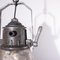 Industrial Ships Hanging Pendant Lamp with Mesh Cover, France, 1960s 2