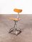 French Metal Swivel Desk Chair from Bienaise, 1950s 4