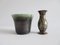 Conjunto de jarrón y jarrón alemán Mid-Century de cerámica, años 40, Imagen 1