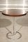 Modernist French Wood and Steel Side Table by René Herbst for Stablet, 1930s, Imagen 1