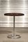 Modernist French Wood and Steel Side Table by René Herbst for Stablet, 1930s 3