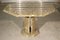 Regency Style Italian Octagonal Textured Resin and Quartz Dining Table, 1970s, Image 5