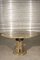 Regency Style Italian Octagonal Textured Resin and Quartz Dining Table, 1970s, Image 6