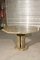 Regency Style Italian Octagonal Textured Resin and Quartz Dining Table, 1970s, Image 4