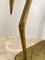 Escultura de pez pardo Mid-Century de latón pedestal, años 60, Imagen 10