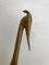 Mid-Century Brass Pair of Herons Sculpture on Pedestal, 1960s 8