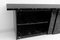 Postmodern Italian Lacquered Wood and Black Marble Sideboard, 1980s 5