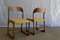 Vintage French Traineau or Sleigh Dining Chairs in Ash by Emile & Walter Baumann, 1960s, Set of 2, Image 3