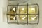 Mid-Century Iron and Glass Sconces from Limburg, 1960s, Set of 4, Image 1