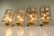 Mid-Century Iron and Glass Sconces from Limburg, 1960s, Set of 4, Image 16