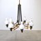 Mid-Century Italian Chandelier from Stilnovo, 1950s 7