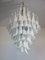 Vintage Murano Glass Chandelier with 85 Glass Petals, 1983 9