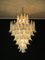 Vintage Murano Glass Chandelier with 85 Glass Petals, 1983, Image 10