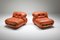 Vintage Soriana Lounge Chairs by Tobia & Afra Scarpa for Cassina, 1970s, Set of 2, Image 2