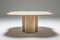 Mid-Century Travertine Dining Table in the Style of Jean Royère, 1960s, Image 7