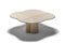 Mid-Century Travertine Dining Table in the Style of Jean Royère, 1960s, Image 1