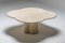 Mid-Century Travertine Dining Table in the Style of Jean Royère, 1960s 12