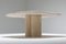 Mid-Century Travertine Dining Table in the Style of Jean Royère, 1960s 5