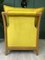 Fauteuil Vintage Jaune de Cinitique 7