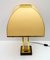 Mid-Century Italian Brass and Glass Table Lamp, 1970s, Image 4
