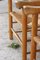 Vintage English Elm and Straw Ladder Back Lounge Chairs, 1940s, Set of 2, Image 14