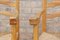 Sillones ingleses vintage de olmo y escalera de paja, años 40. Juego de 2, Imagen 19