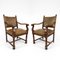 Dutch Leather Armchairs, 1940s, Set of 2, Image 1
