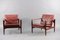 Mid-Century Lounge Chairs by Illum Wikkelsø for Niels Eilersen, 1960s, Set of 2 2