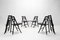 Morettina Folding Chairs by Ettore Moretti for Zanotta, 1970s, Set of 6 5