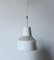 Mid-Century Industrial Glass Ceiling Lamps, Set of 4 1