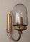 Wall Lights in Smoked Glass, Italy, 1950s, Set of 4 1