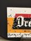 Cartel publicitario italiano vintage de metal esmaltado Dreher Beer, años 50, Imagen 3