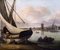 Feiner Hafen Öl auf Holz Gemälde von John Thomas Serres 6