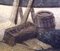 Olio di porto fine su legno dipinto di John Thomas Serres, XIX secolo, Immagine 3