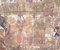 Antikes orientalisches und großes Gemälde auf Leinwand auf Holz montiert 8
