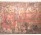 Antique Oriental and Large Painting on Canvas Mounted on Wood 4
