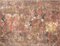 Antikes orientalisches und großes Gemälde auf Leinwand auf Holz montiert 2