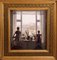 Dipinto interno raffigurante due bambini Olio su tela, Carl V. Meyer, Immagine 1