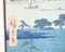 Grabado en madera de Hiroshigé, siglo XIX, Imagen 4